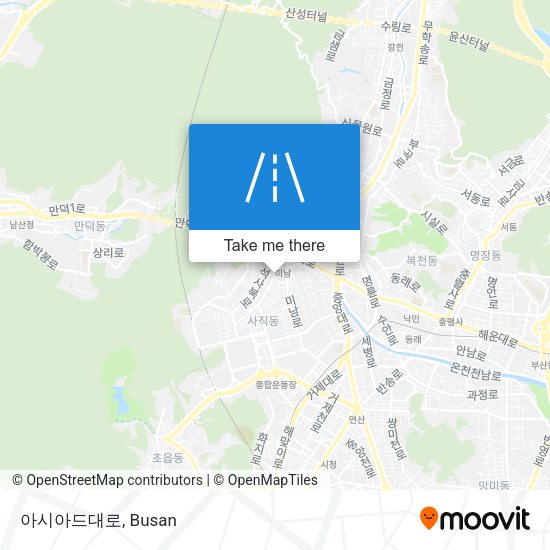 아시아드대로 map