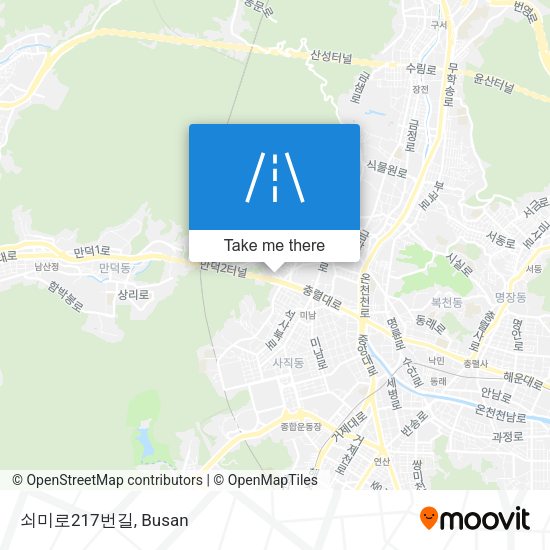 쇠미로217번길 map