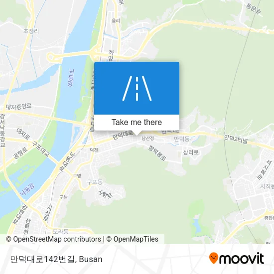 만덕대로142번길 map