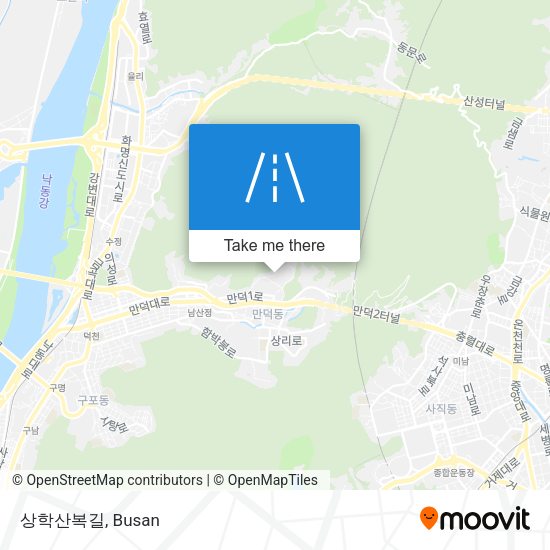 상학산복길 map