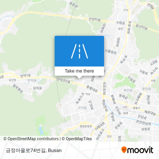 금정마을로74번길 map