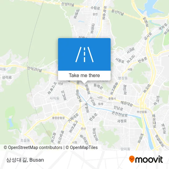 삼성대길 map