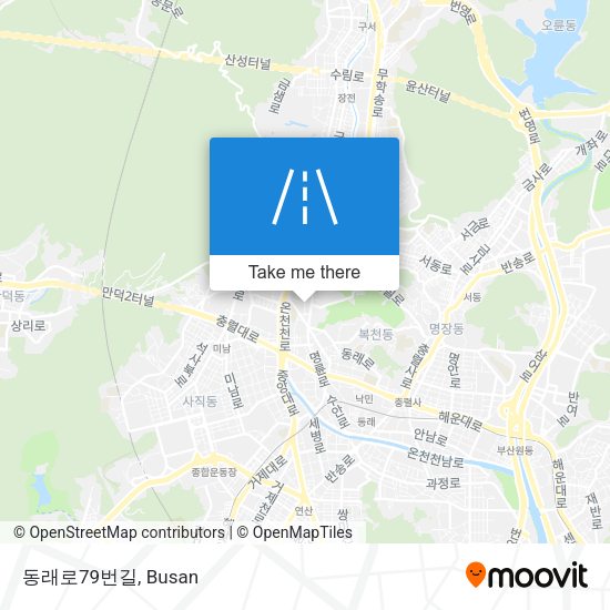 동래로79번길 map