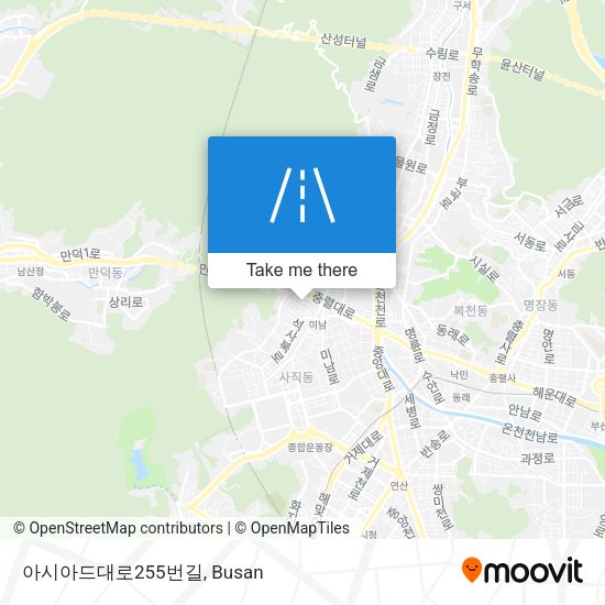 아시아드대로255번길 map