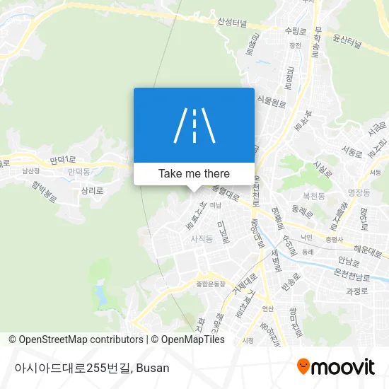아시아드대로255번길 map