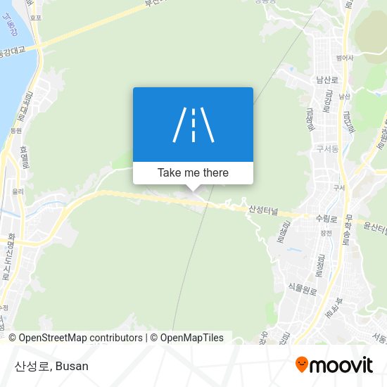산성로 map