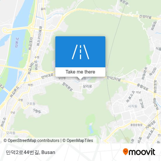 만덕2로44번길 map