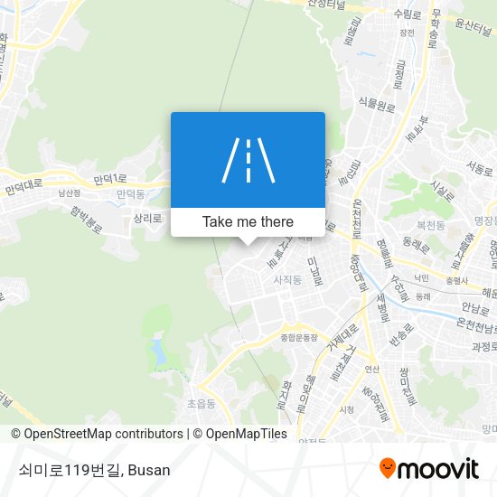 쇠미로119번길 map