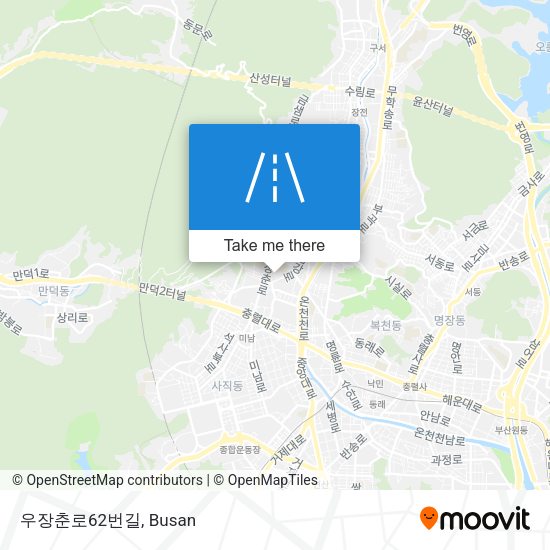 우장춘로62번길 map