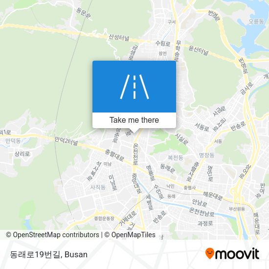 동래로19번길 map