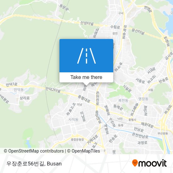 우장춘로56번길 map