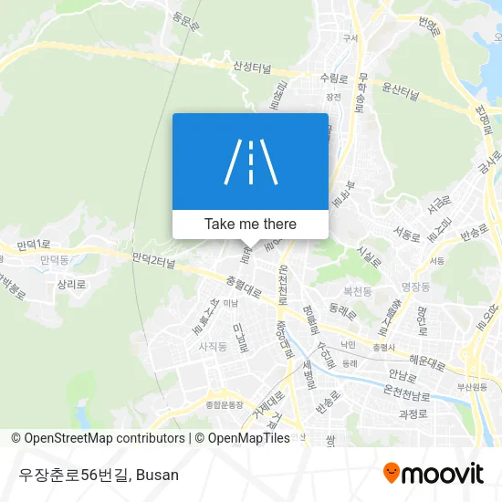 우장춘로56번길 map