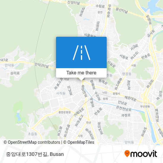 중앙대로1307번길 map