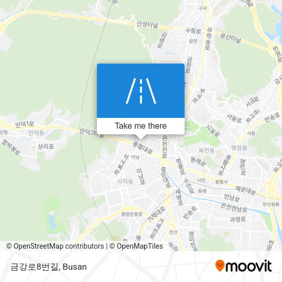 금강로8번길 map