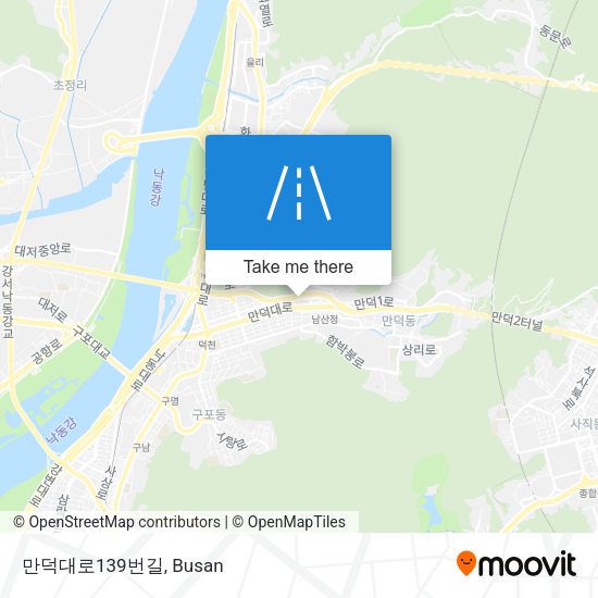 만덕대로139번길 map