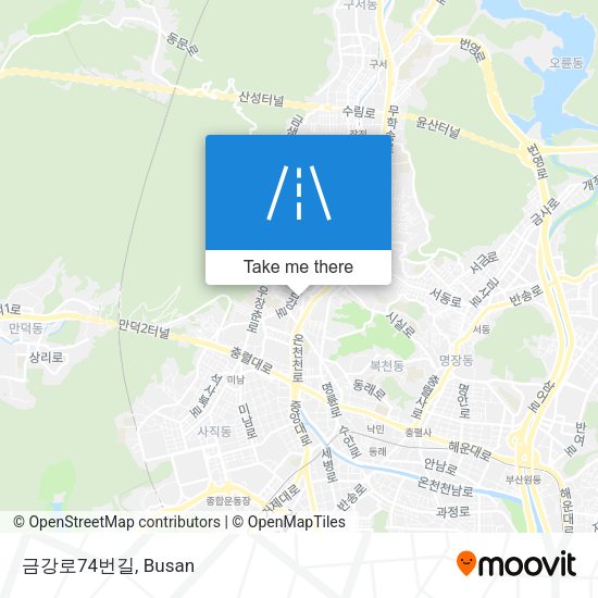 금강로74번길 map