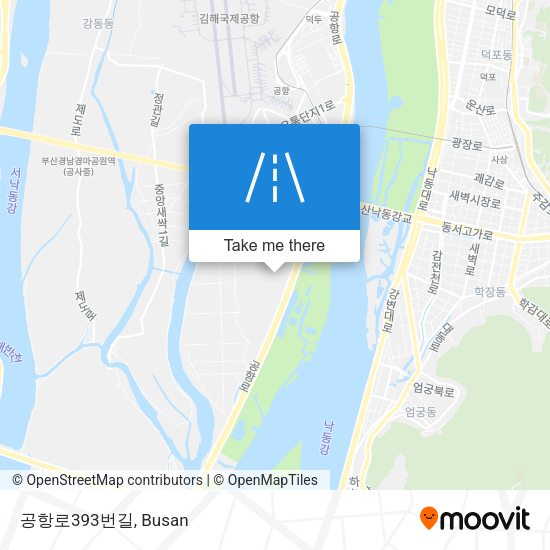 공항로393번길 map