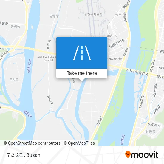 군라2길 map
