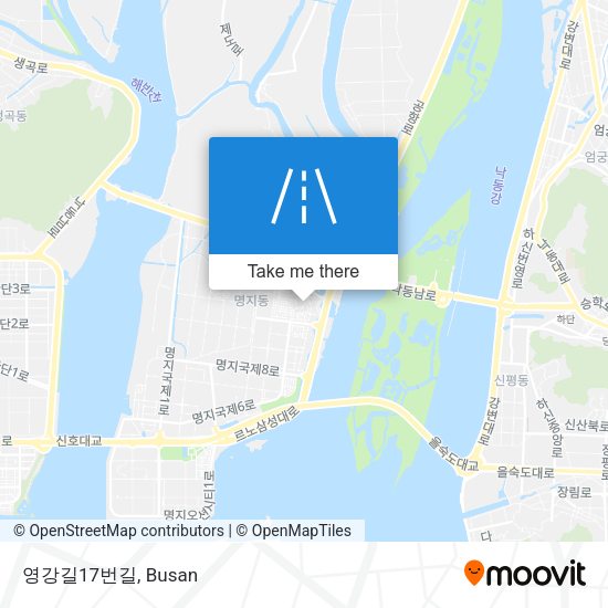 영강길17번길 map