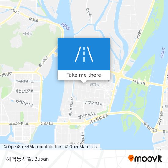 해척동서길 map