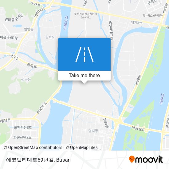 에코델타대로59번길 map