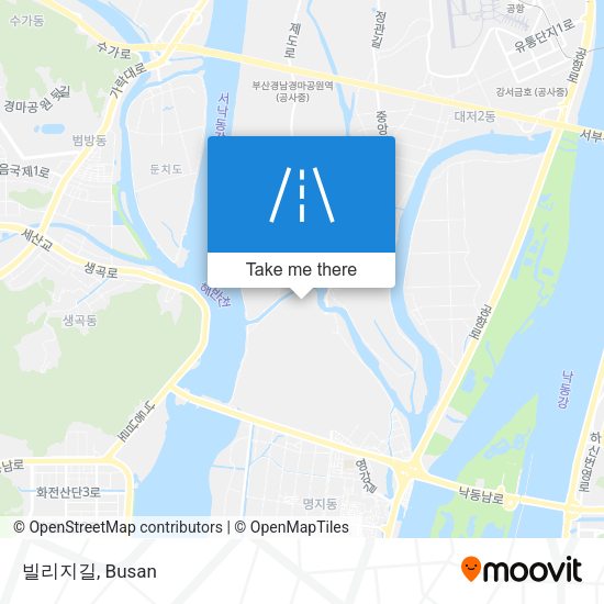 빌리지길 map