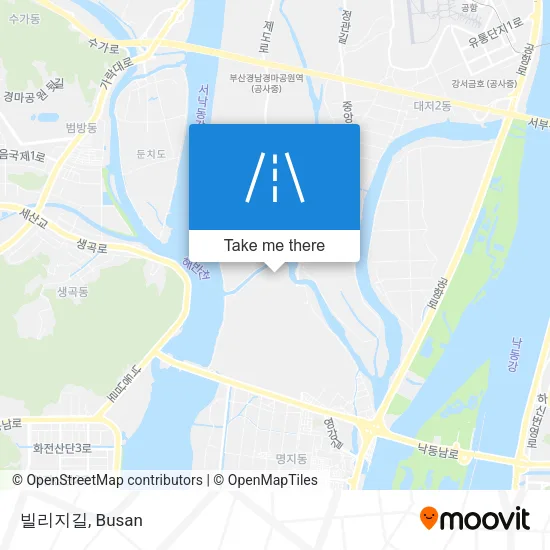 빌리지길 map