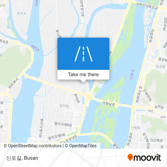 신포길 map