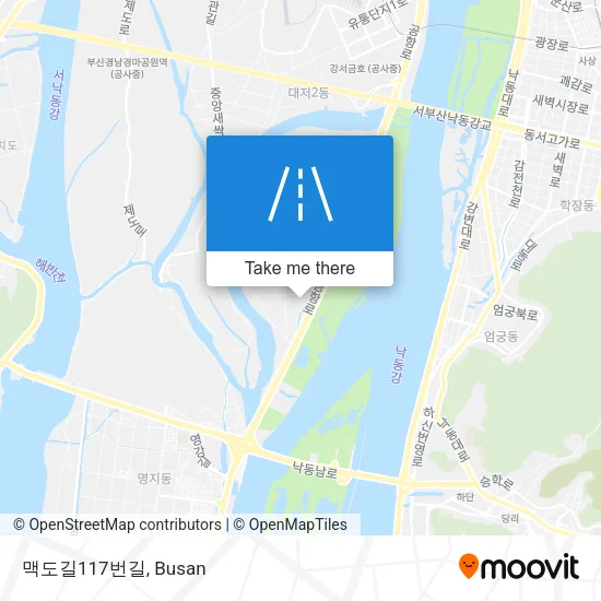 맥도길117번길 map