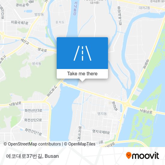 에코대로37번길 map