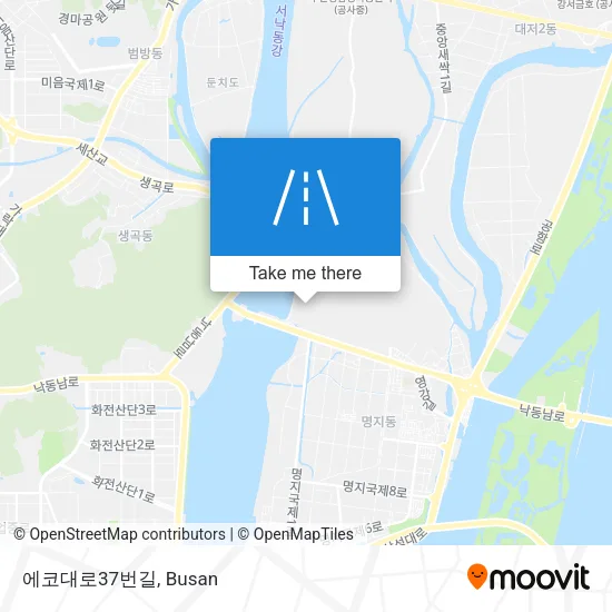 에코대로37번길 map