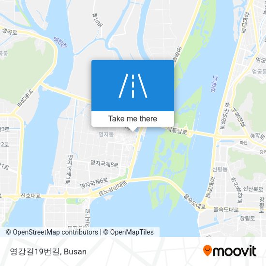 영강길19번길 map