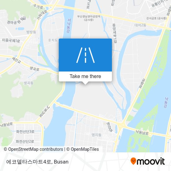 에코델타스마트4로 map