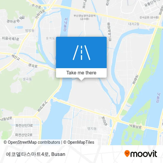 에코델타스마트4로 map