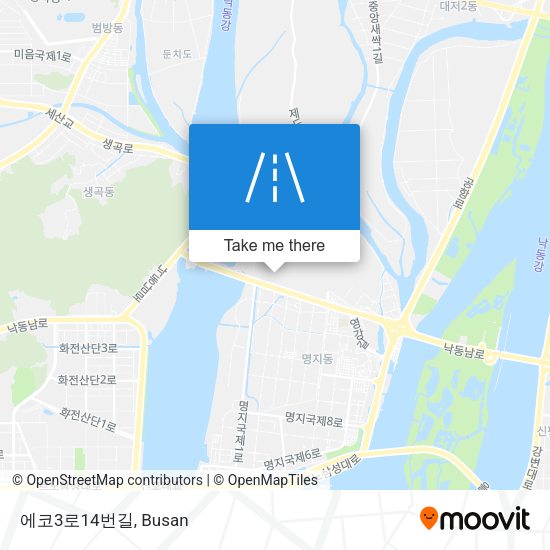 에코3로14번길 map