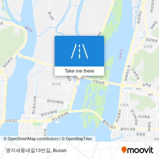 명지새동네길13번길 map