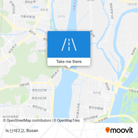 녹산제2교 map