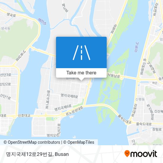 명지국제12로29번길 map