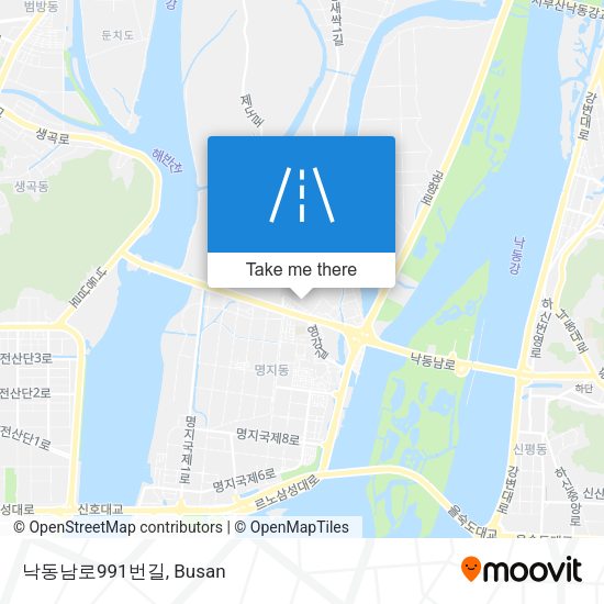 낙동남로991번길 map