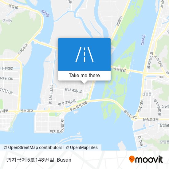 명지국제5로148번길 map
