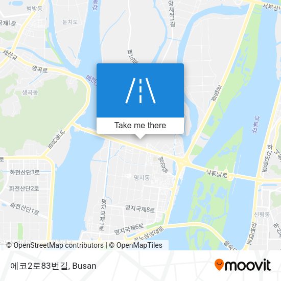 에코2로83번길 map