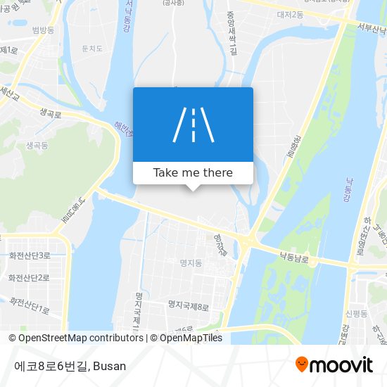에코8로6번길 map