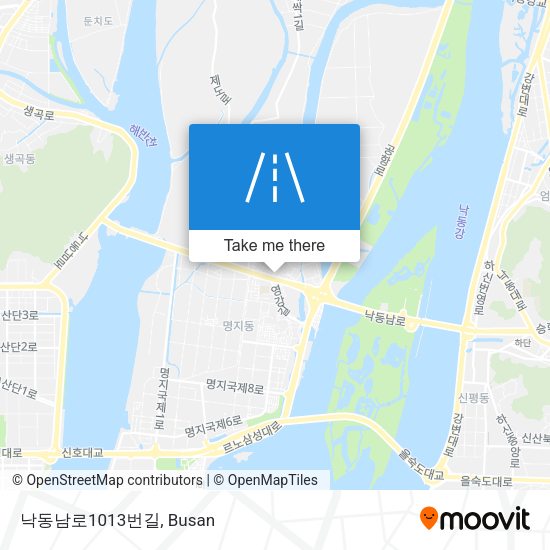 낙동남로1013번길 map