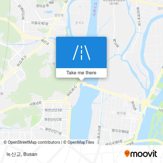 녹산교 map