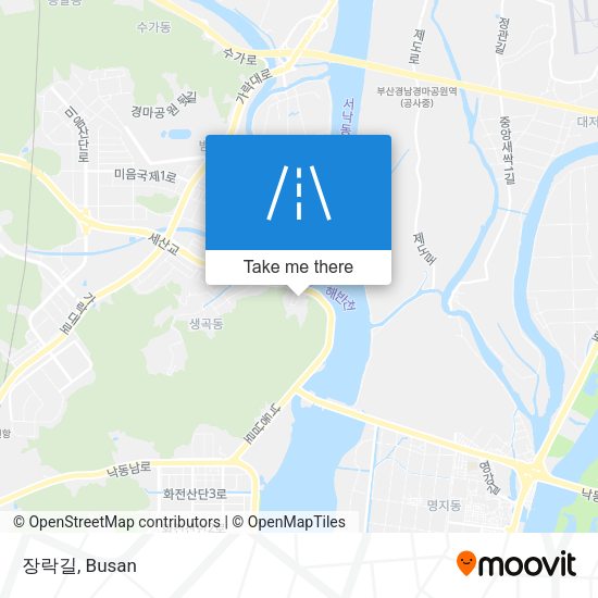 장락길 map