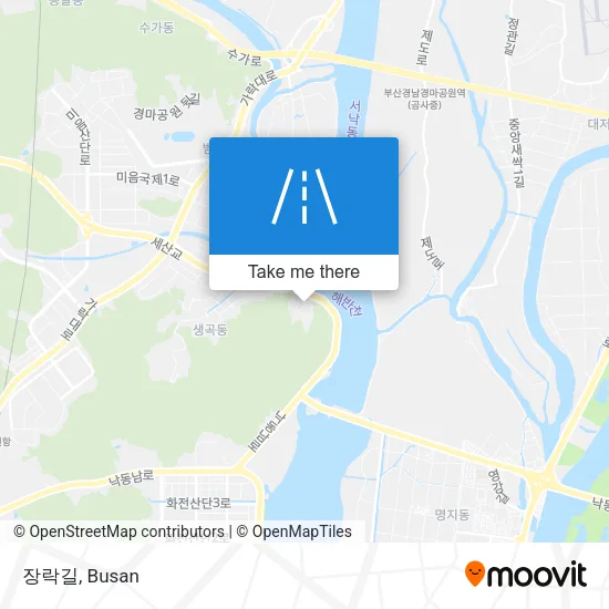 장락길 map