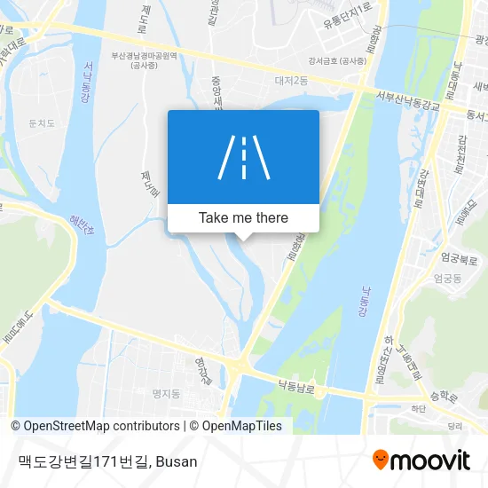 맥도강변길171번길 map