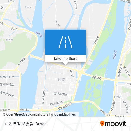 새진목길18번길 map