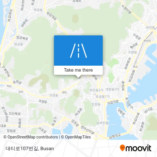 대티로107번길 map