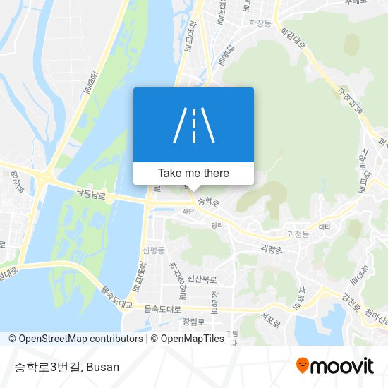 승학로3번길 map